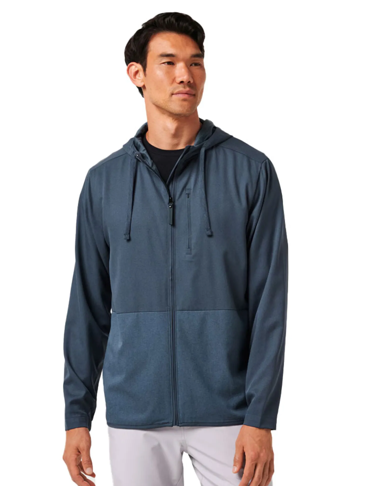 TravisMathew Deepspace Hooded Jacket - Mood Indigo/Vintage Indigo