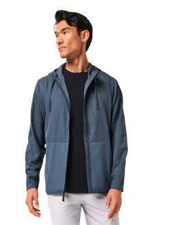 TravisMathew Deepspace Hooded Jacket - Mood Indigo/Vintage Indigo