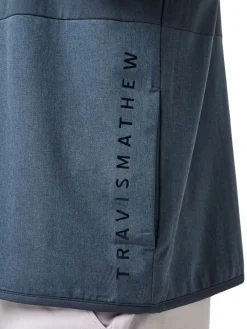 TravisMathew Deepspace Hooded Jacket - Mood Indigo/Vintage Indigo