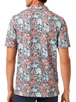 TravisMathew Featherweight Sands Polo - Heather Medium Grey