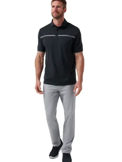 TravisMathew Flight Plan Polo - Black