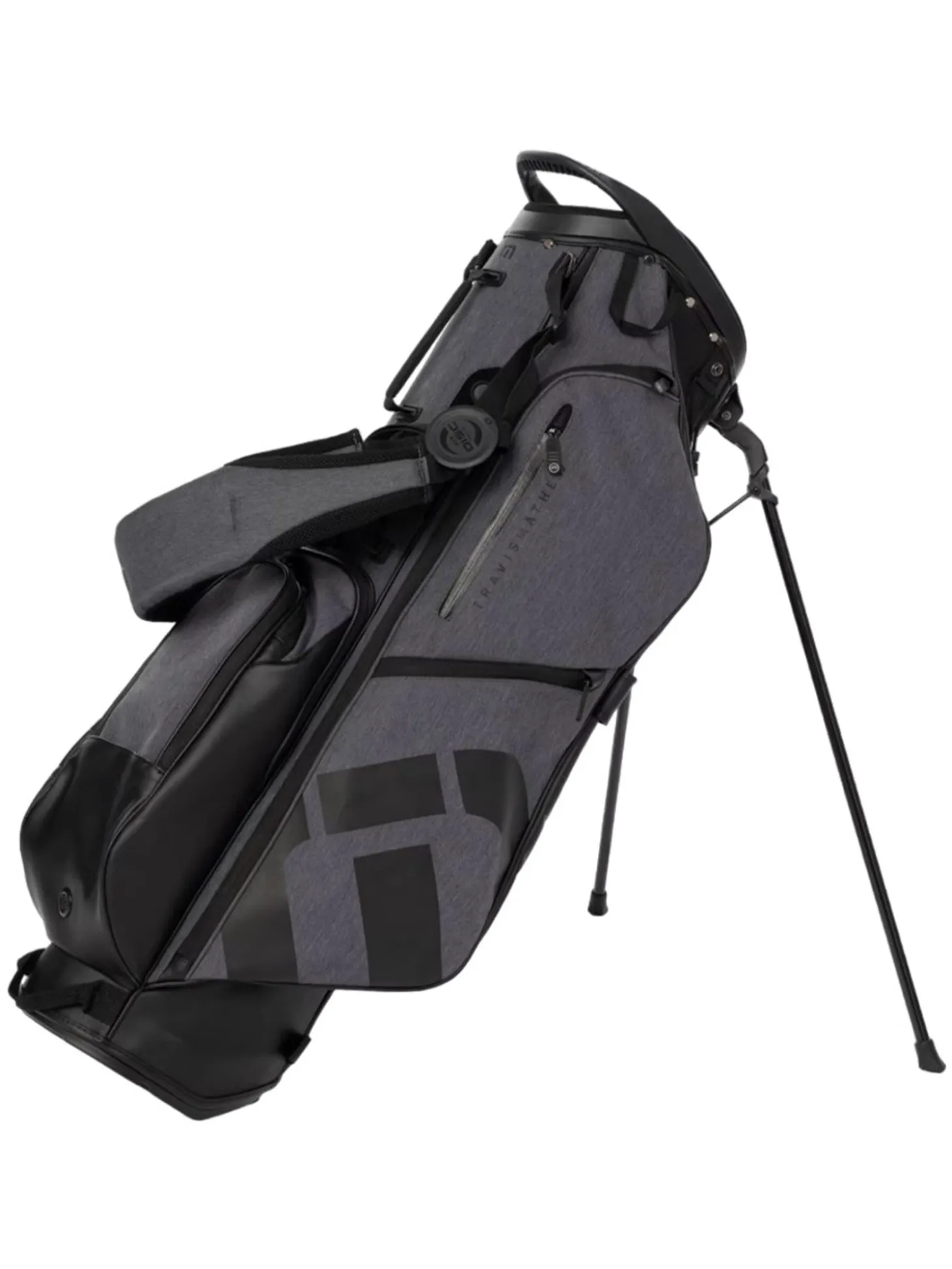 TravisMathew Golf BYOB Stand Bag - Heather Dark Grey