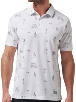 TravisMathew Lost City Polo - White
