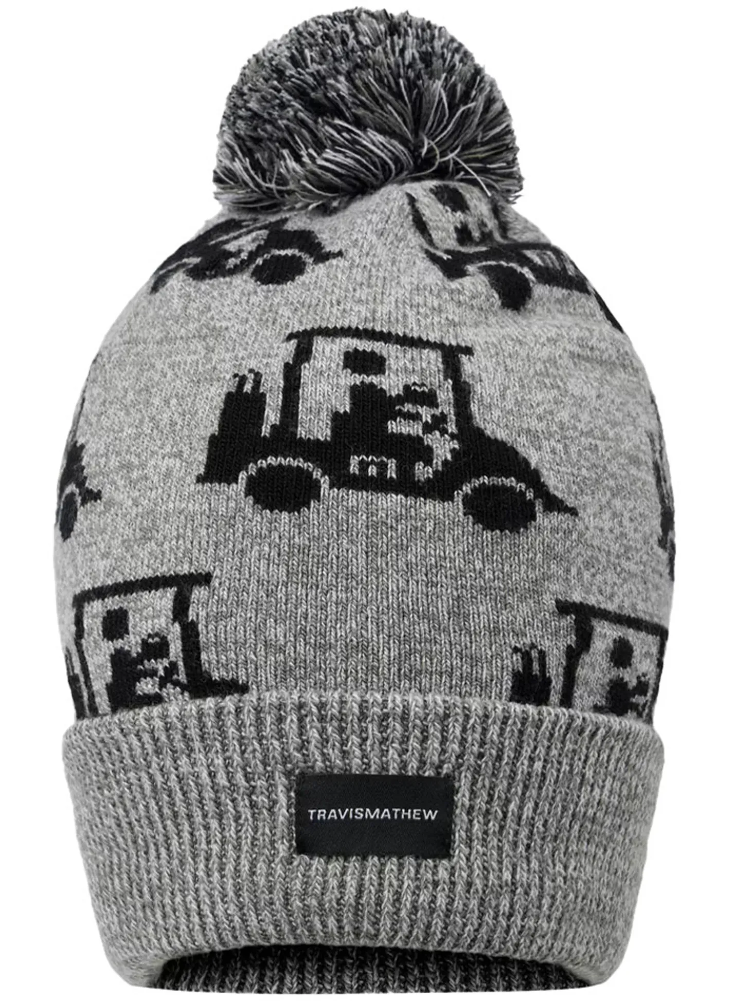 TravisMathew Mapes Beanie - Heather Grey