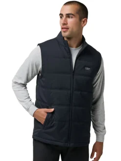 TravisMathew Palisades Puffer Vest - Black