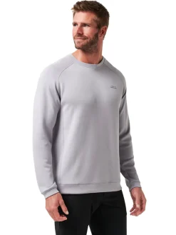TravisMathew Return Trip Crew Neck - Sleet
