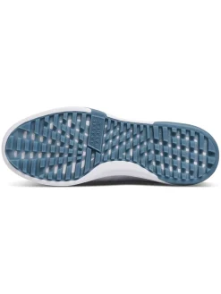 TravisMathew The Daily Pro Hybrid Plus Golf Shoes - White/Blue