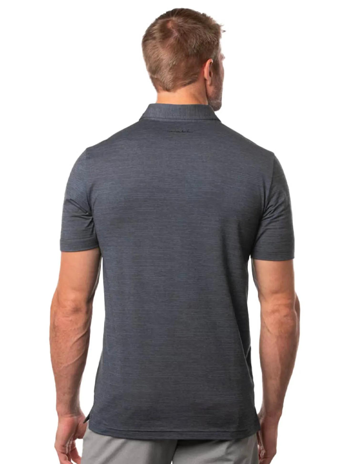 TravisMathew The Heater Polo - Vintage Indigo/Black