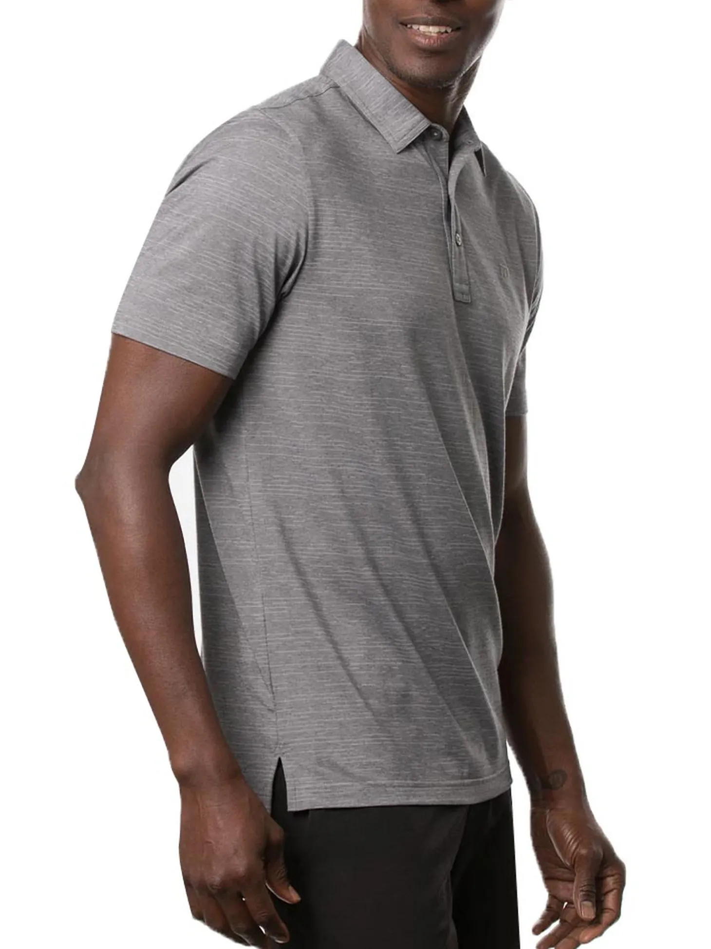 TravisMathew The Heater Polo - Sleet/Quiet Shade