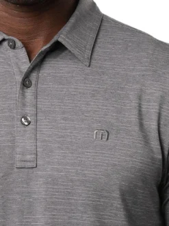 TravisMathew The Heater Polo - Sleet/Quiet Shade
