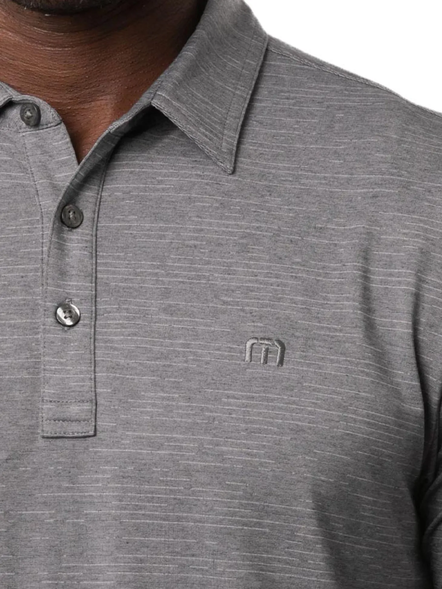 TravisMathew The Heater Polo - Sleet/Quiet Shade