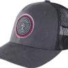 TravisMathew The Patch Cap - Heather Grey Pinstripe