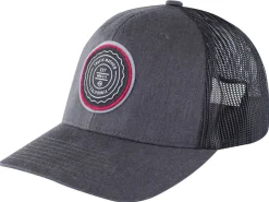 TravisMathew The Patch Cap - Heather Grey Pinstripe