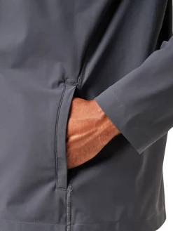 TravisMathew Walking Tour Hooded Jacket - Ebony