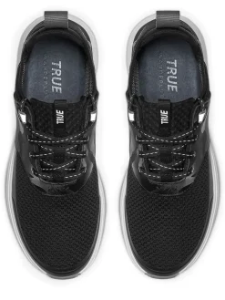 TRUE Linkswear Lux Hybrid Golf Shoes - High Vis Black