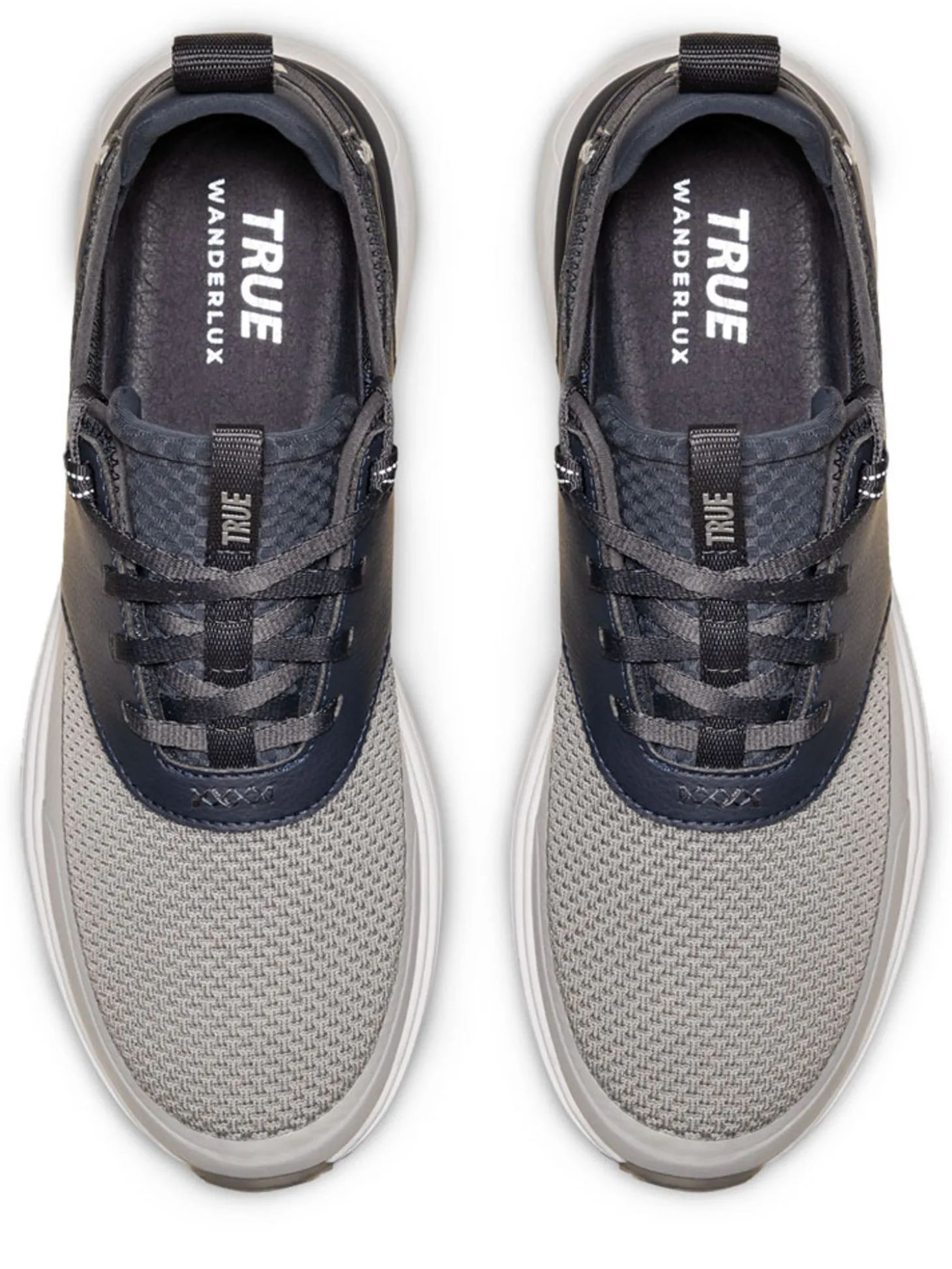TRUE Linkswear Lux Hybrid Golf Shoes - Nine Iron Grey