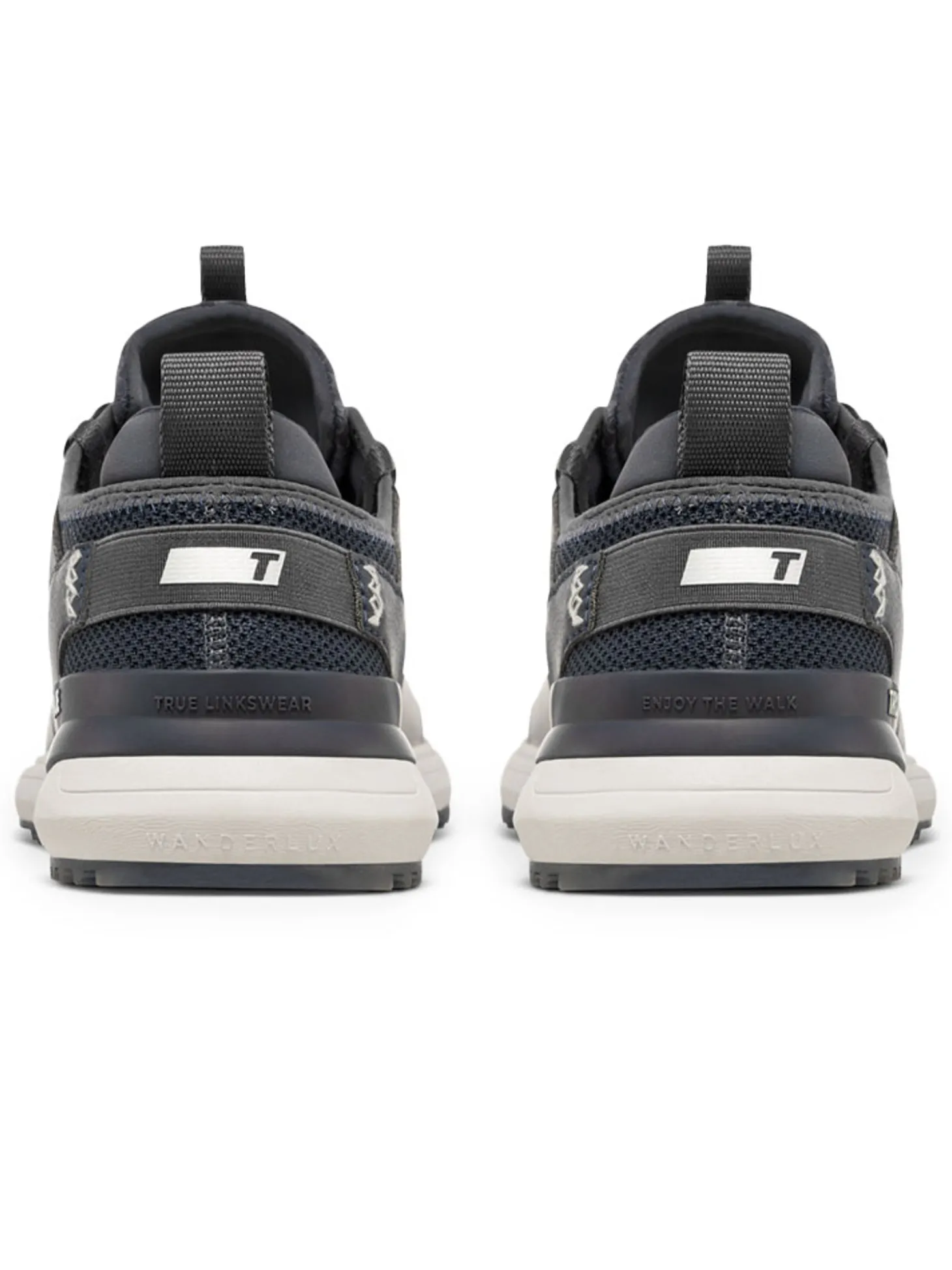 TRUE Linkswear Lux Hybrid Golf Shoes - Nine Iron Grey