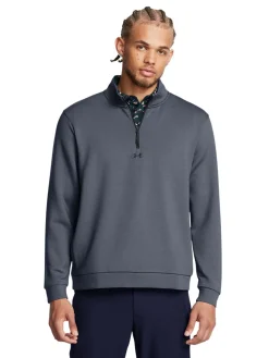 Under Armour Drive Midlayer Pullover - Downpour Grey/Gravel/Black