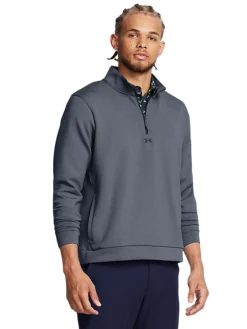 Under Armour Drive Midlayer Pullover - Downpour Grey/Gravel/Black