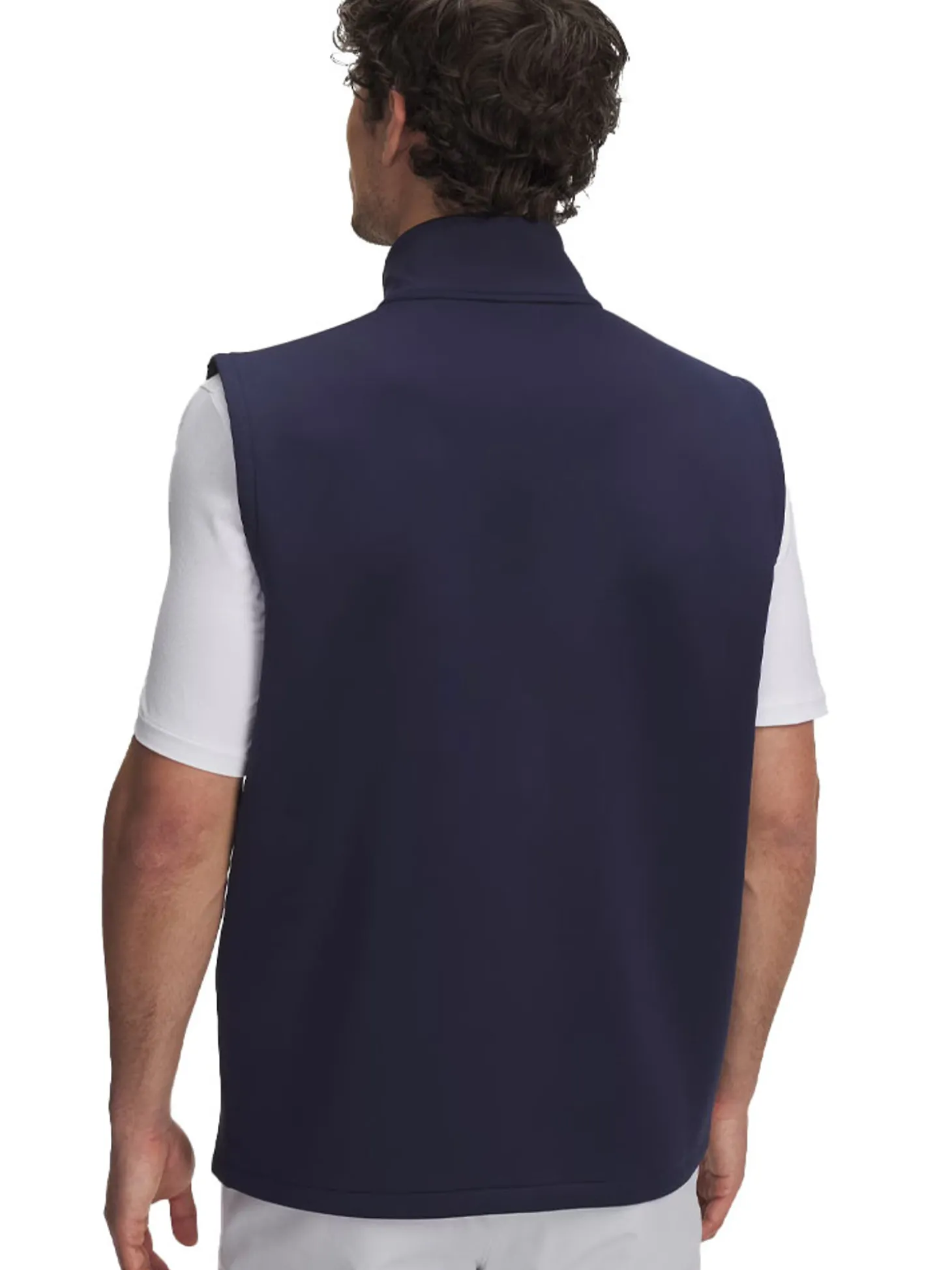 Under Armour Drive Pro Storm Hybrid Vest - Midnight Navy/Metallic Silver