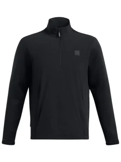 Under Armour Drive Pro Storm Hybrid Half Zip - Black/Metallic Silver