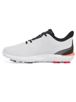 Under Armour HOVR Drive Fade Golf Shoes - Halo Grey/Black/Metallic Silver