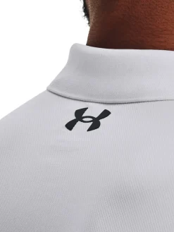 Under Armour Performance 3.0 Long Sleeve Polo - White