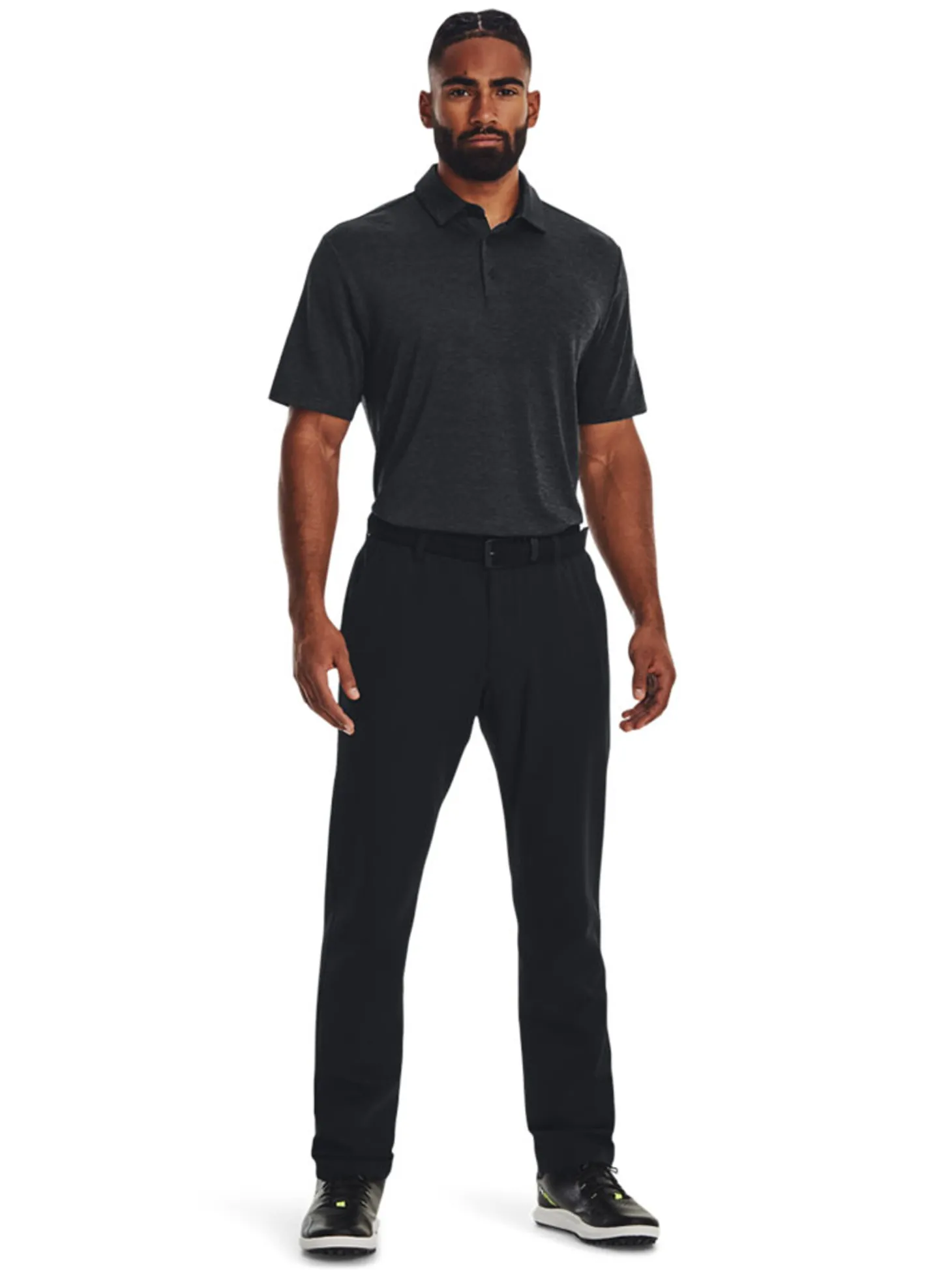Under Armour Playoff 3.0 Polo - Black/Jet Grey
