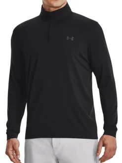 Under Armour Playoff 1/4 Zip - Black/Jet Grey