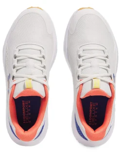 Under Armour Surge Golf Shoes - White Clay/Royal