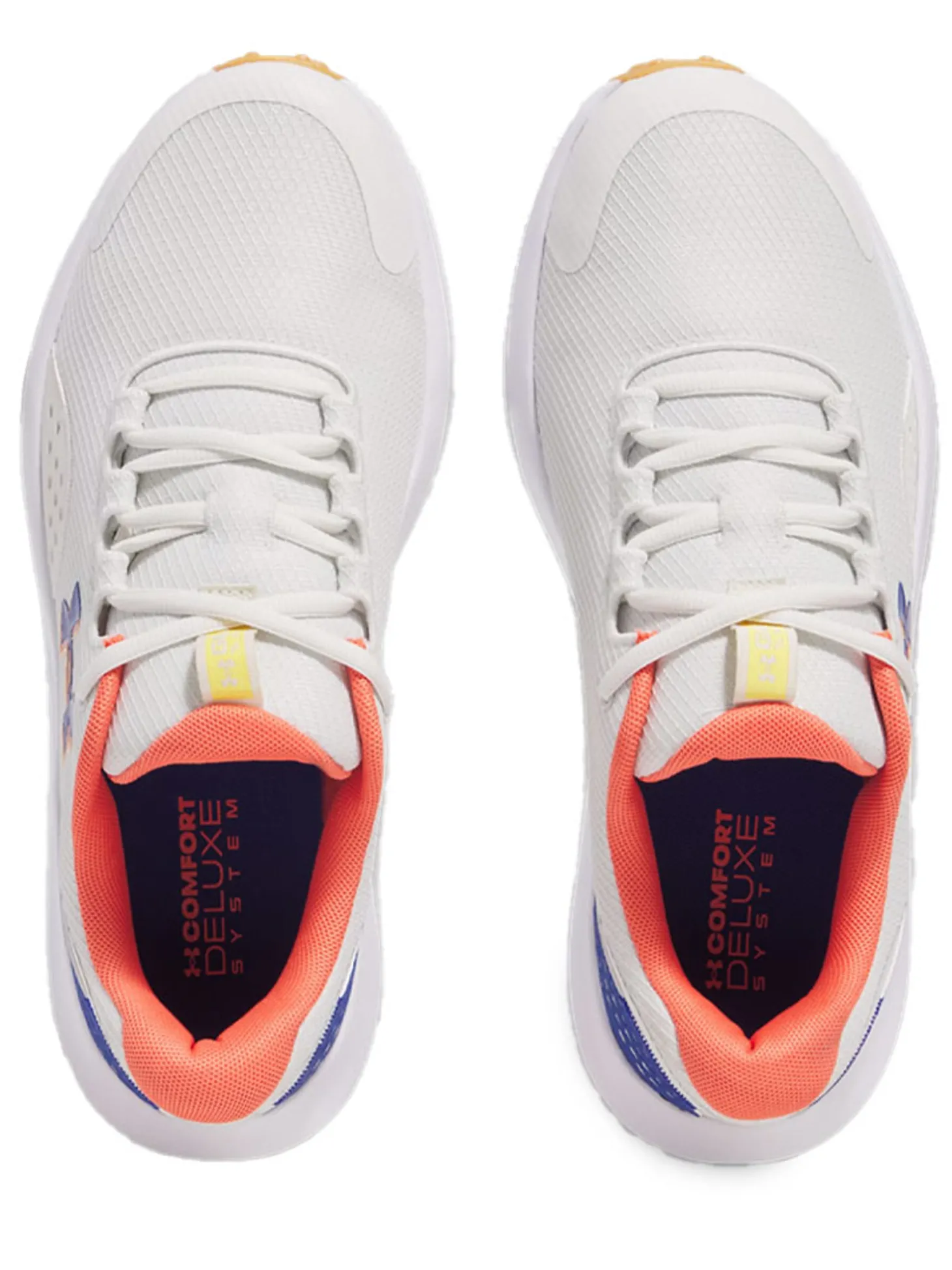 Under Armour Surge Golf Shoes - White Clay/Royal