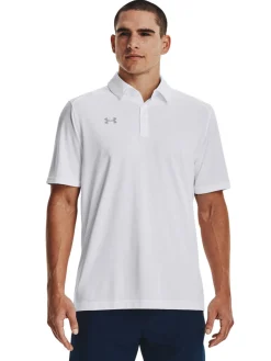 Under Armour Team Tech Polo Shirt - White