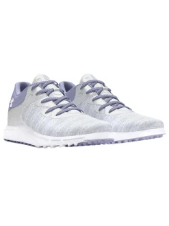 Under Armour Women's Charged Breathe 2 Knit Spikeless Golf Shoes - Celeste