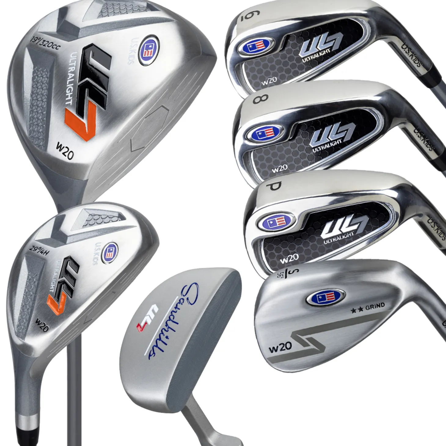 US Kids Golf Ultralight 7 Set