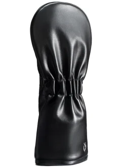 Vessel Lux Embosse Headcover - Croc Black