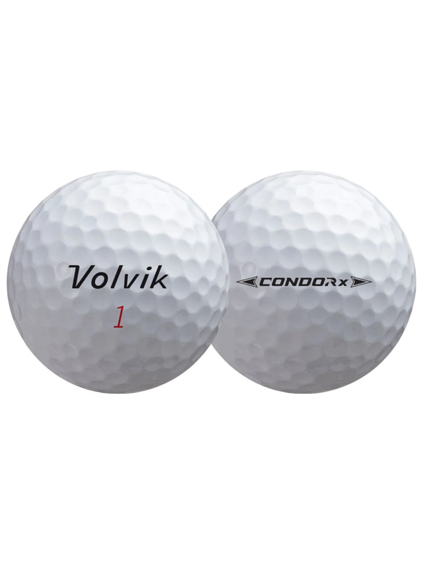 Volvik Condor X Golf Balls - 1 Dozen White