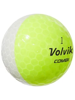 Volvik Crystal Combi Golf Balls - 1 Dozen Multi
