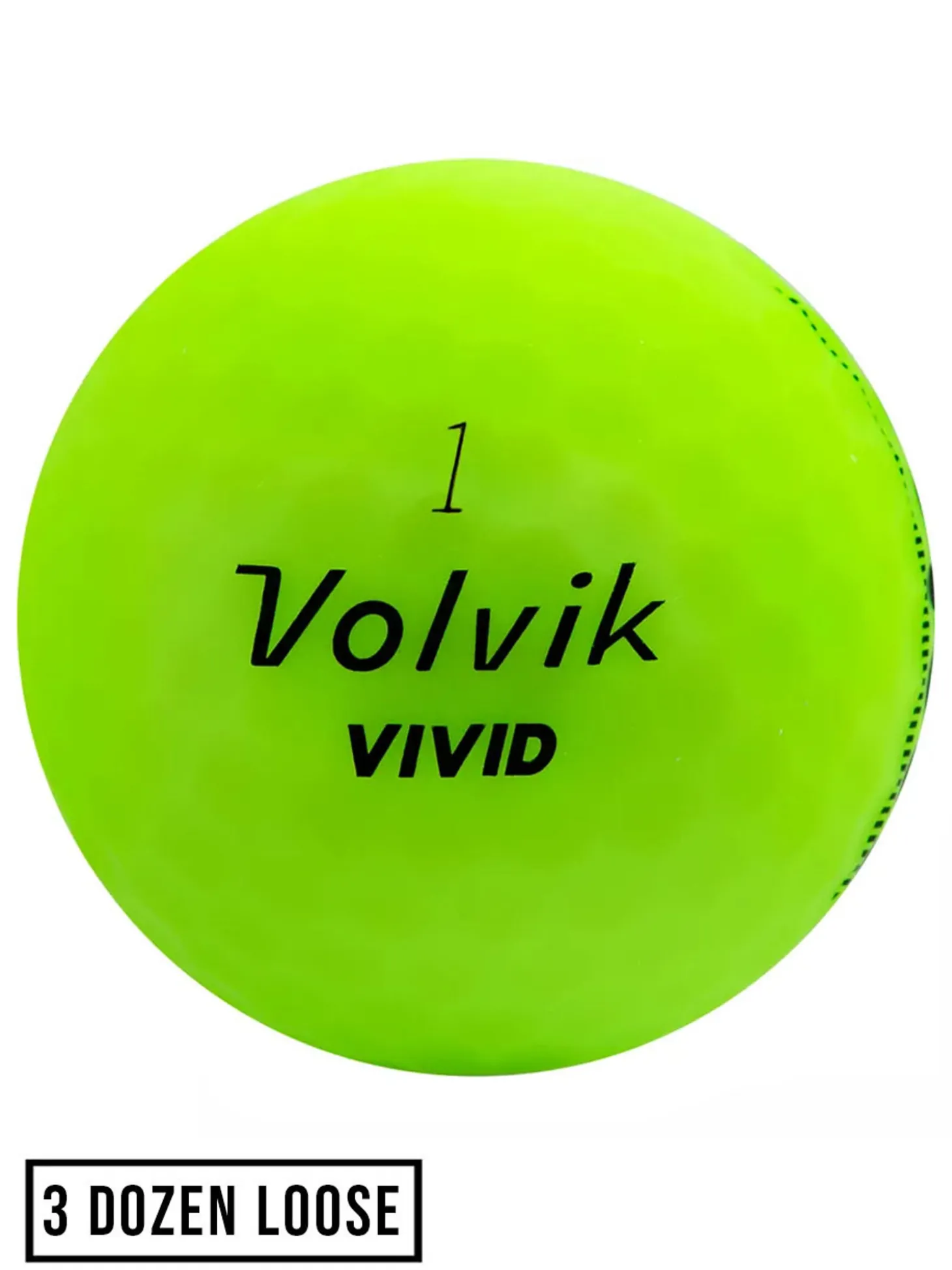 Volvik Vivid Loose Golf Balls - 3 Dozen