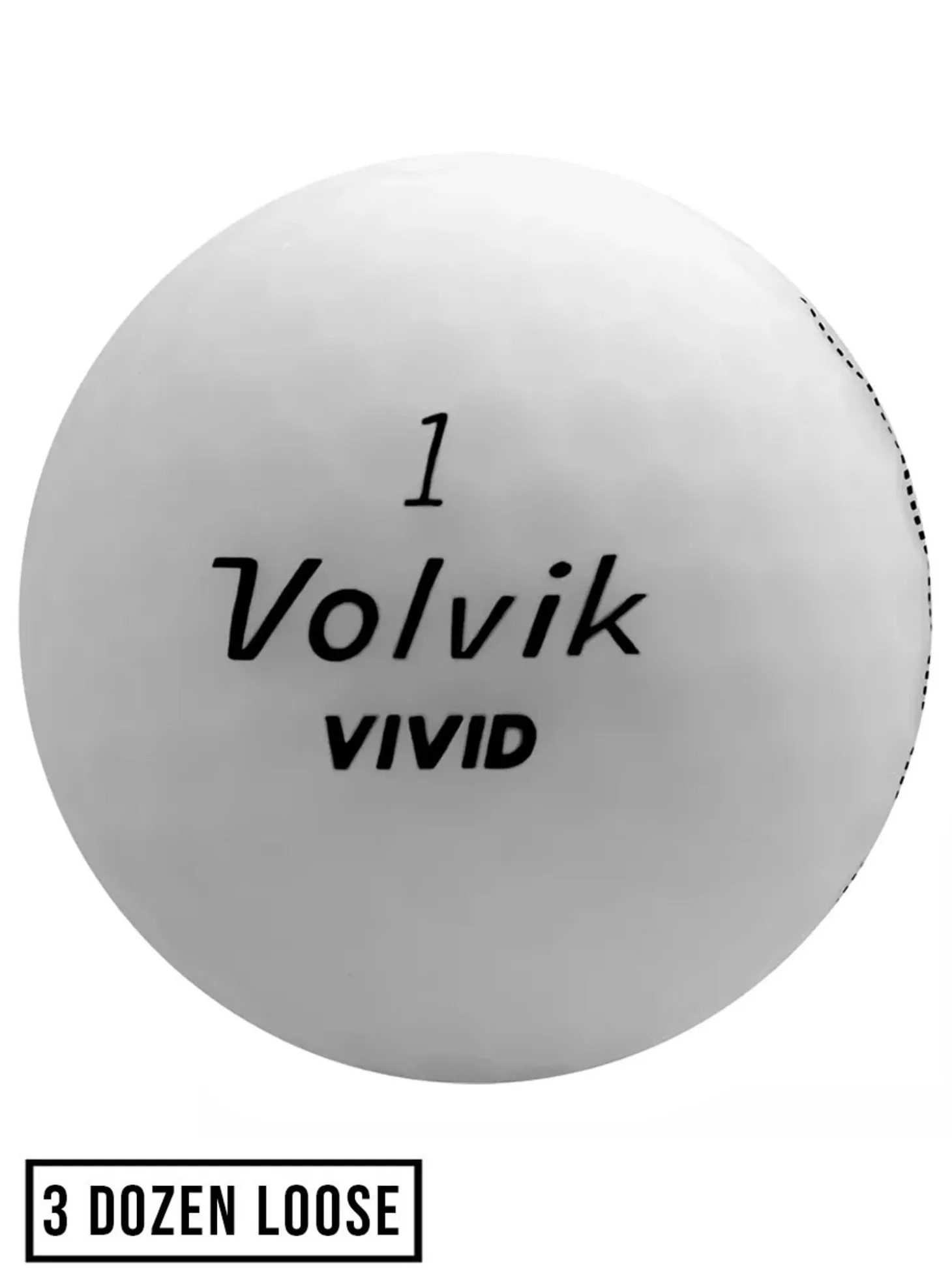 Volvik Vivid Loose Golf Balls - 3 Dozen