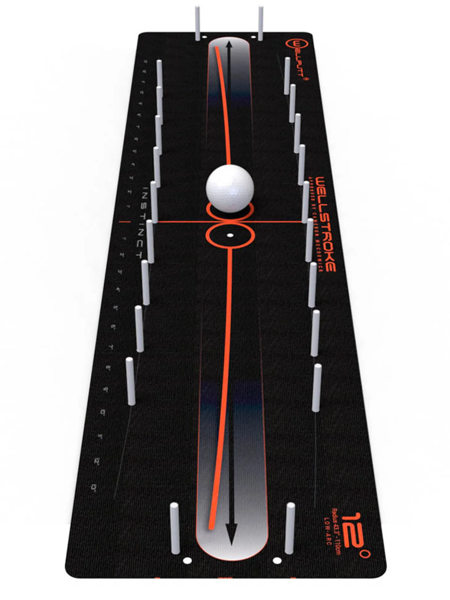 WellStroke Instinct 15 Degree Arc Mat