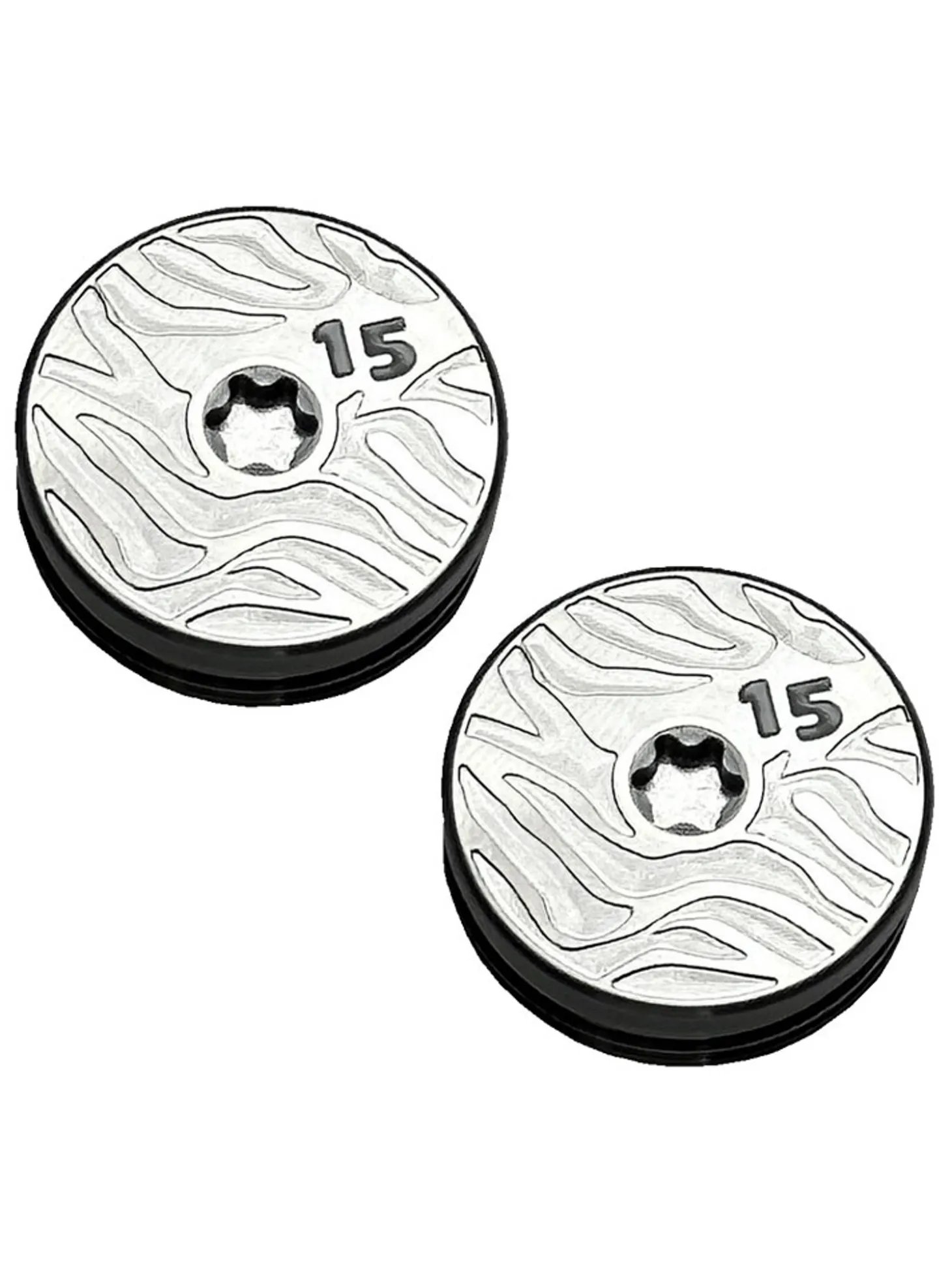 Zebra Putter Weights x 2